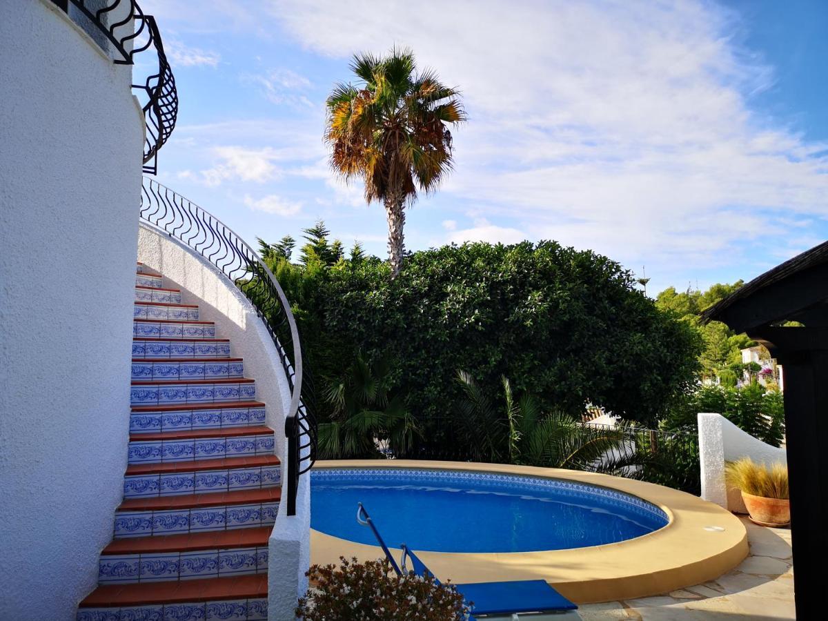 La Madrugada - Luxury Moraira Villa With Sea Views And Private Heated Pool Экстерьер фото