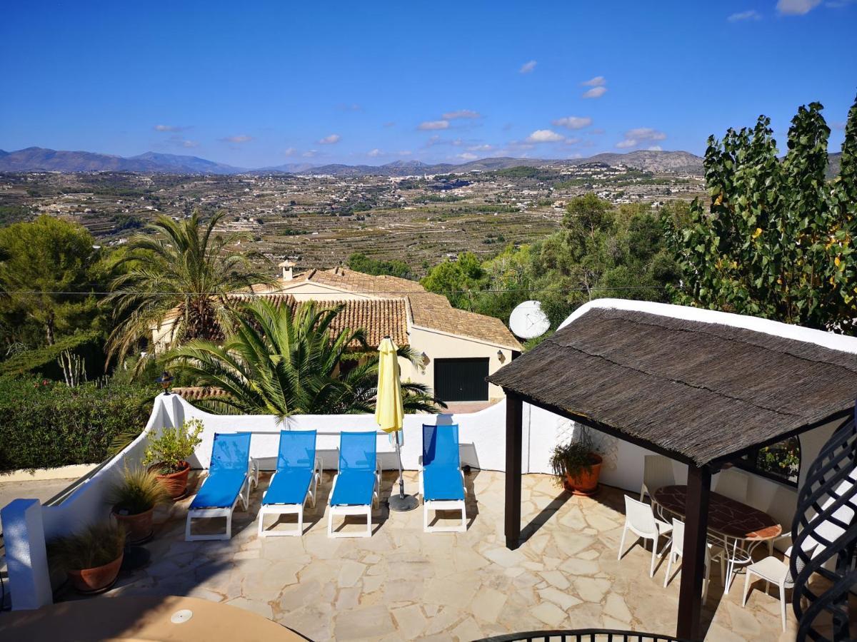 La Madrugada - Luxury Moraira Villa With Sea Views And Private Heated Pool Экстерьер фото
