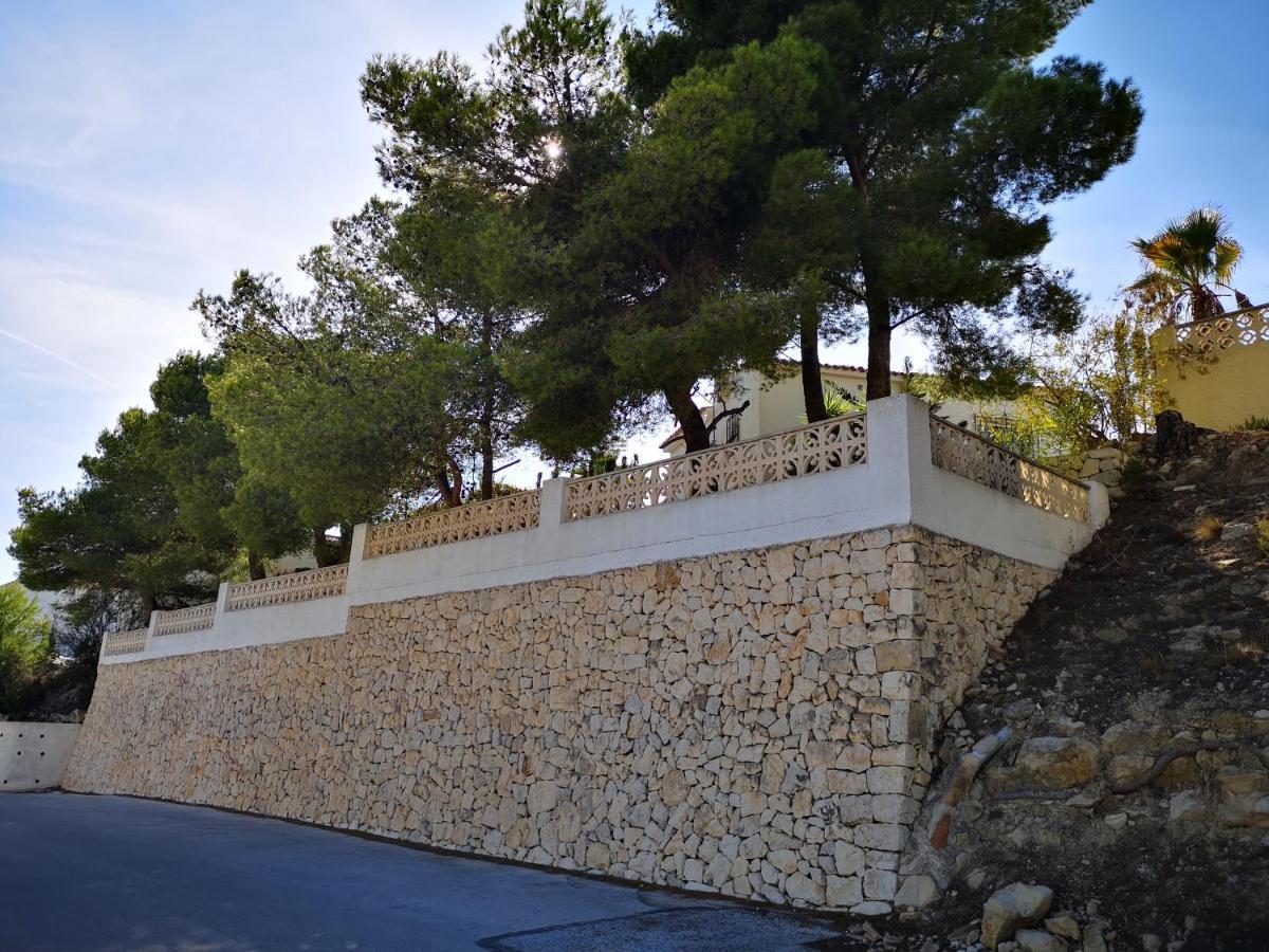La Madrugada - Luxury Moraira Villa With Sea Views And Private Heated Pool Экстерьер фото