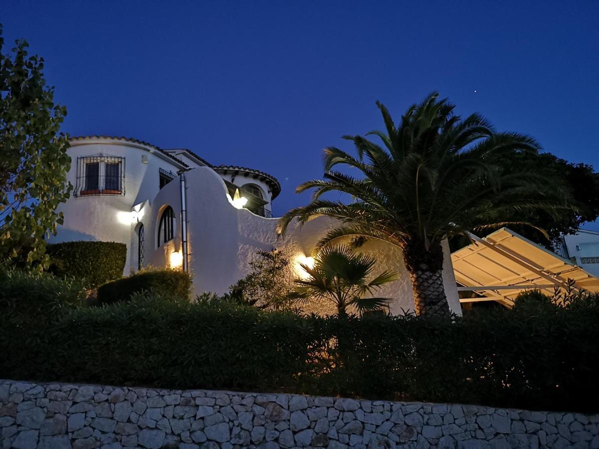 La Madrugada - Luxury Moraira Villa With Sea Views And Private Heated Pool Экстерьер фото