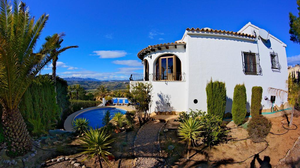 La Madrugada - Luxury Moraira Villa With Sea Views And Private Heated Pool Экстерьер фото